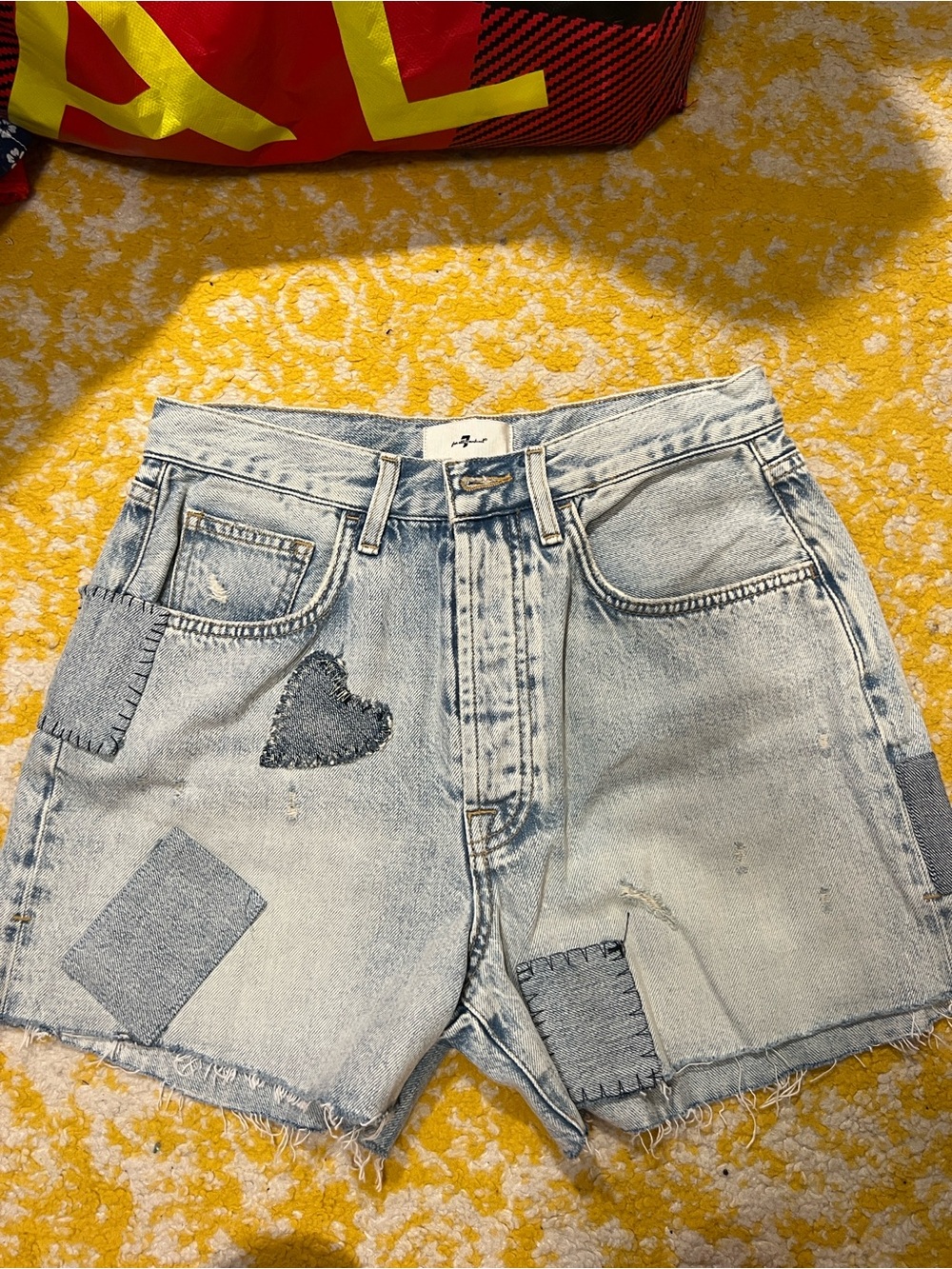 7 For All Mankind Denim Shorts - Picture 5 of 6